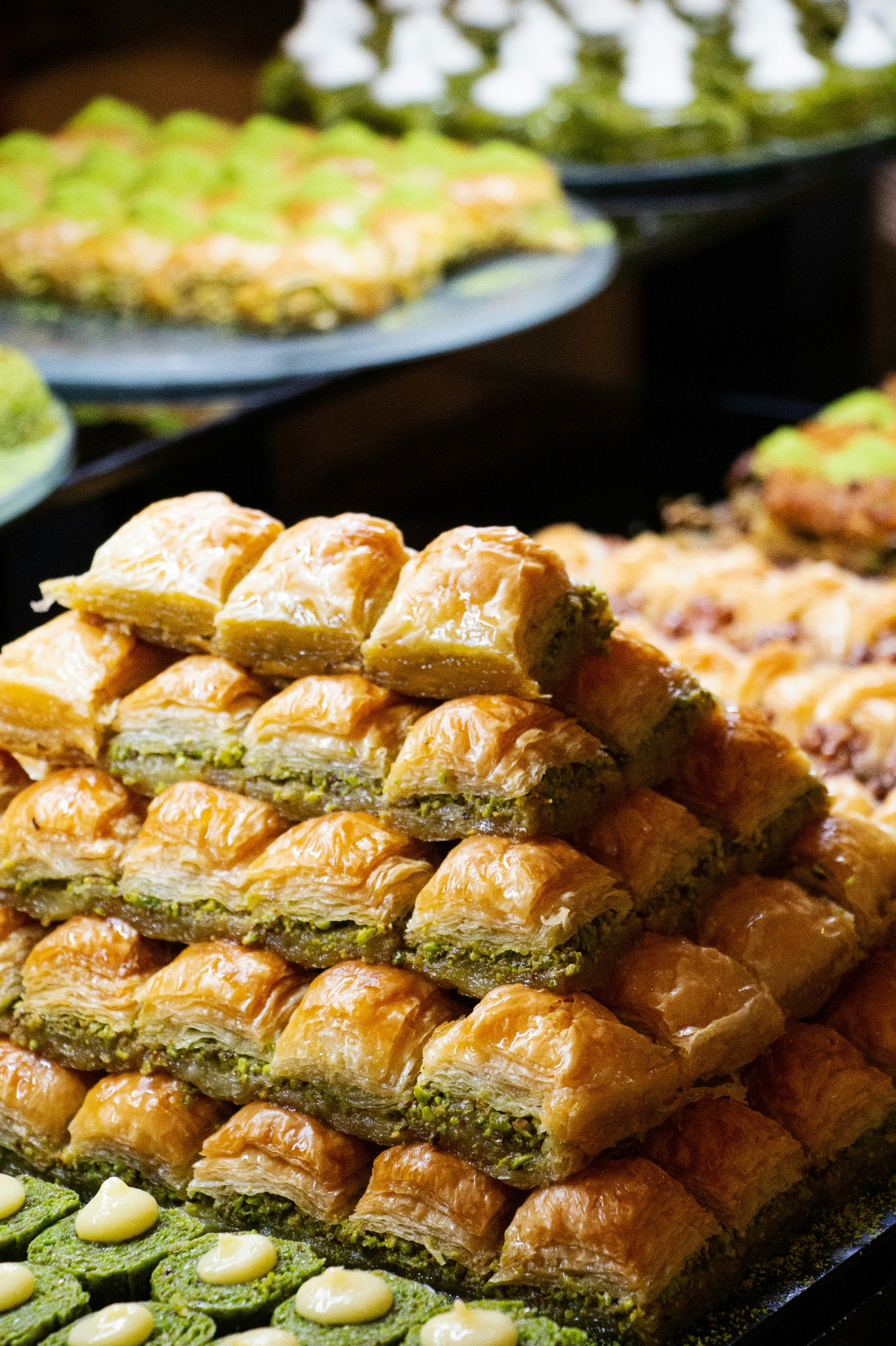 Baklava yakın çekim